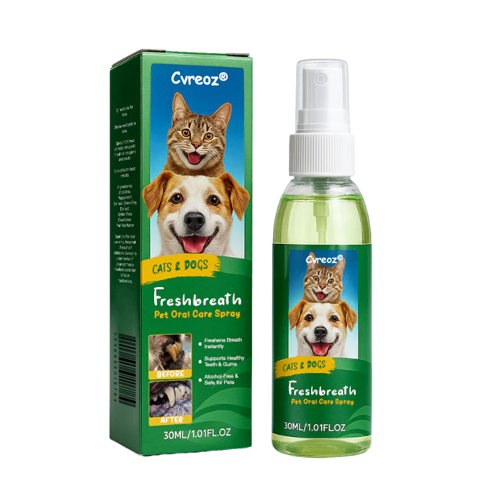 Cvreoz® FreshBreath Pet Oral Care Spray
