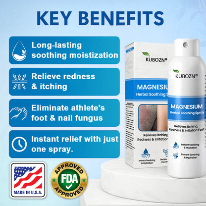 ✅  Official Store: KUBOZN® Magnesium Herbal Psoriasis Spray ⚕️ FDA Certified