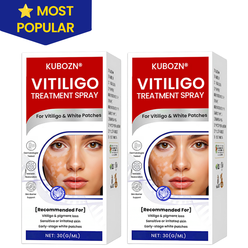 KUBOZN® Vitiligo Treatment Spray — Visible Results in Weeks, 100% Natural & Steroid-Free