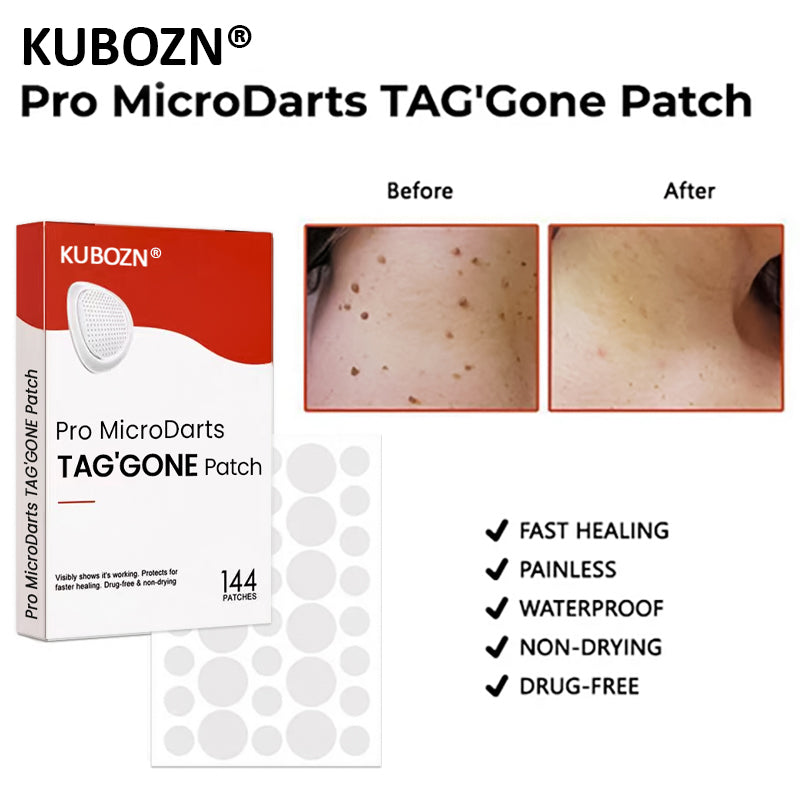 KUBOZN® Pro MicroDarts TAG'Gone Patch ✨
