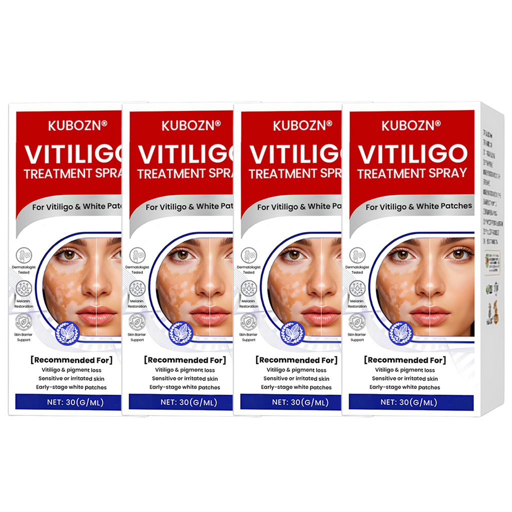 KUBOZN® Vitiligo Treatment Spray — Visible Results in Weeks, 100% Natural & Steroid-Free