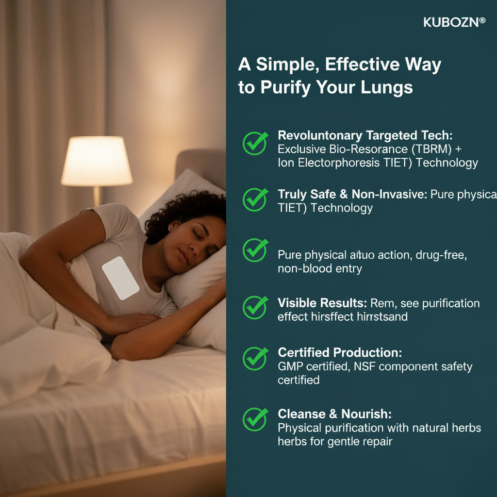 KUBOZN® Targeted Lung Cleansing Patch (offer)