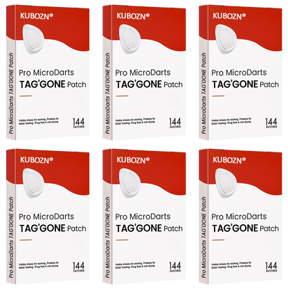 KUBOZN® Pro MicroDarts TAG'Gone Patch ✨