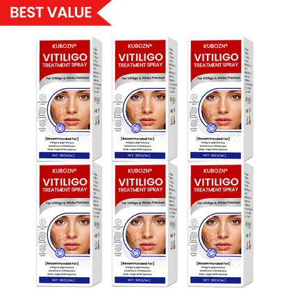 KUBOZN® Vitiligo Treatment Spray — Visible Results in Weeks, 100% Natural & Steroid-Free