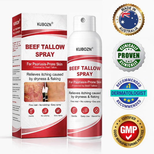 KUBOZN® Beef Tallow Spray for Itchy, Flaky Psoriasis Skin 1
