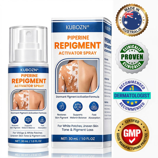⚡KUBOZN® Piperine Repigment Activator Spray to Reactivate Dormant Pigment Cells & Restore Natural Skin Color