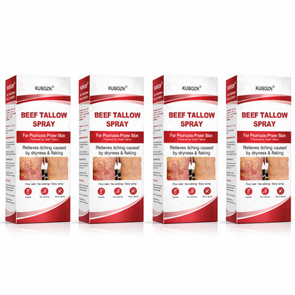 KUBOZN® Beef Tallow Spray for Itchy, Flaky Psoriasis Skin 1 (offer)