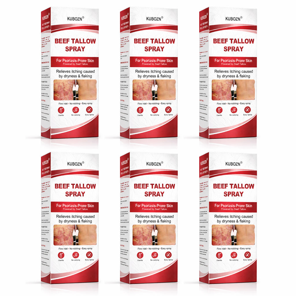 KUBOZN® Beef Tallow Spray for Itchy, Flaky Psoriasis Skin 1 (offer)