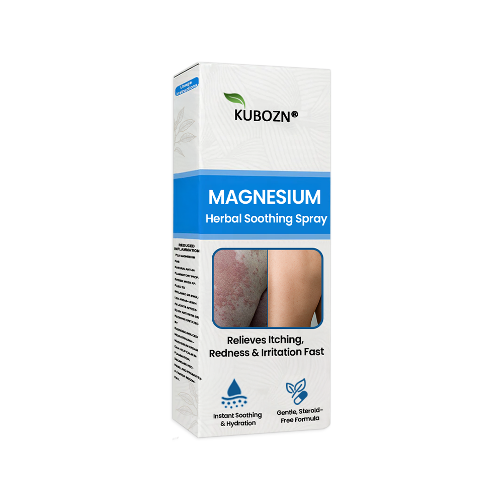 ✅  Official Store: KUBOZN® Magnesium Herbal Psoriasis Spray ⚕️ FDA Certified