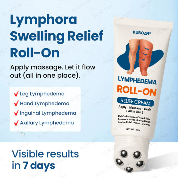 KUBOZN® Roll-On  Cream for Lymphatic Drainage & Swelling Relief (offer)