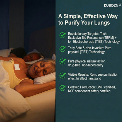KUBOZN® Targeted Lung Cleansing Patch