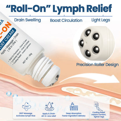 KUBOZN® Roll-On  Cream for Lymphatic Drainage & Swelling Relief (offer)