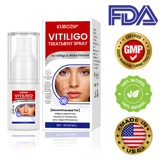KUBOZN® Vitiligo Treatment Spray — Visible Results in Weeks, 100% Natural & Steroid-Free (offer)